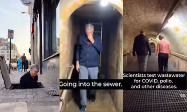 Bill Gates went down the drain on World Toilet Day to: Video go viral