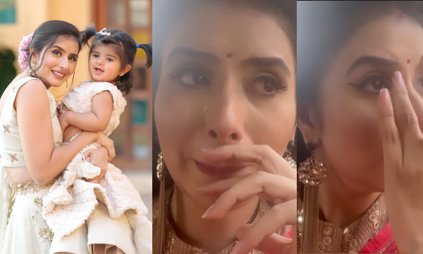 Charu Asopa breaks down on camera after a society refuses to give her a house on rent