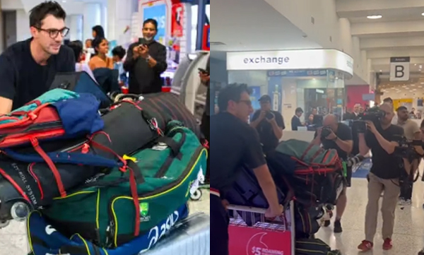 Pat Cummins back on home soil as a World Cup winning captain, Video Viral