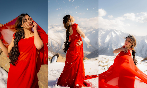 dilsha-prasannan-actress-beauty-in-saree-kashmir-latest-photos/