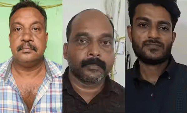 The accused have stolen 244 grams of molten gold from a gold jewelery 