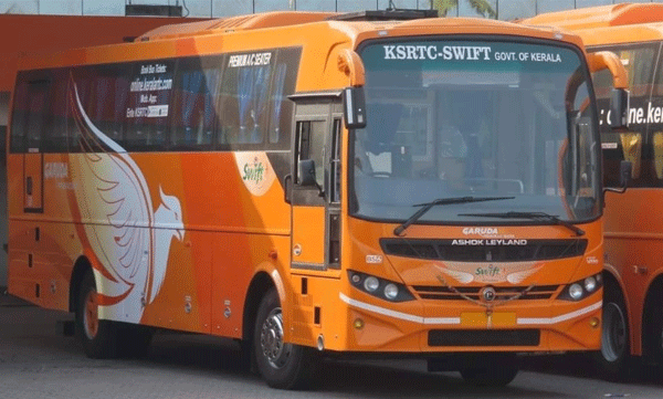 ksrtc swift didnt stop complaint