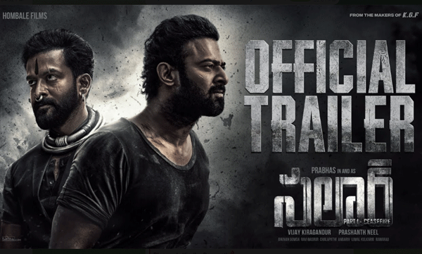Prithviraj holding hands with Prabhas; Salar trailer
