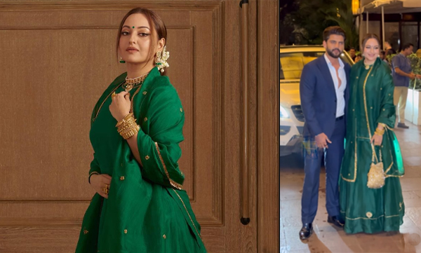 Sonakshi sinha and zaheer iqbal radiating love, picture trending 