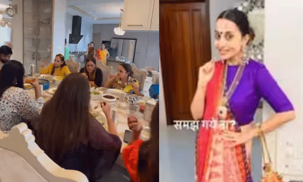 
Mother giving  food to daughter on floor during menstruation: Video heavily criticized