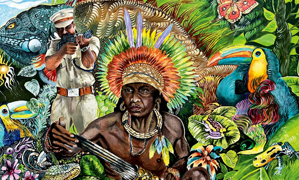 The artistic heart within khaki