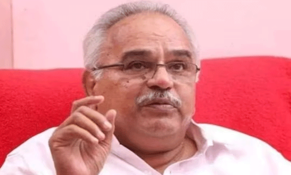 Condolences of the opposition leader on the demise of Kanam Rajendran