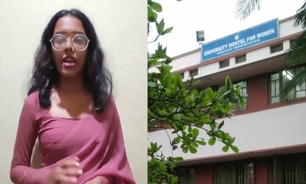 worms and screw in vazhuthacaud womens hostel food