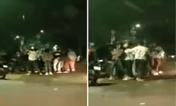 again clash at thiruvananthapurams manaveeyam veedhi