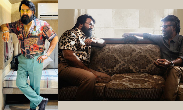 Mohanlal wishes rajanikanth a beautiful birthday wish