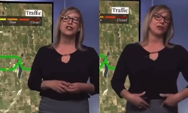 The news anchor responded through the channel to the person who did the body shaming
