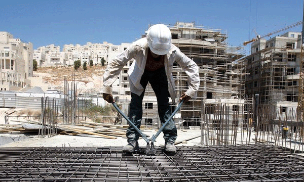 israel wants labors for construction in war site ; salary 1.34 per month