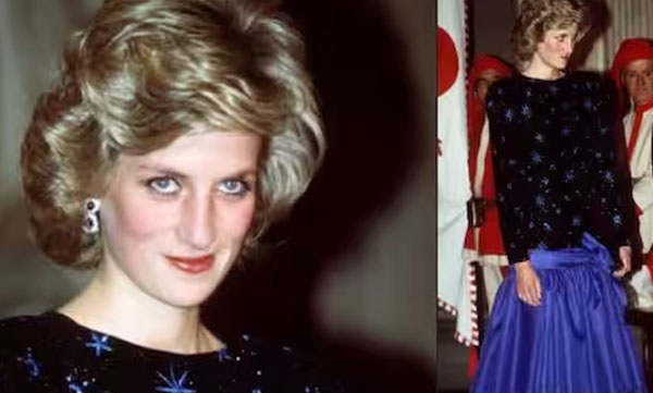 Princess Diana's 80 lakh blue dress: Sold at auction for Rs 9 crore