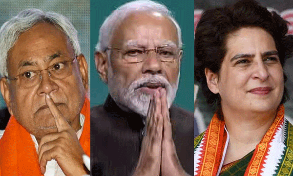 In varanasi against narendra modi ; priyanka or nithishkumar ?