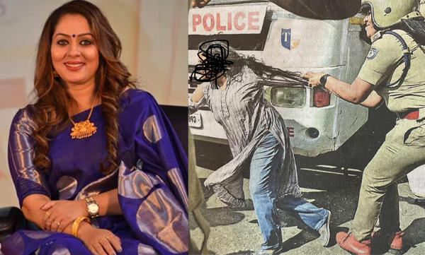 Shriya Ramesh wrote a note in the shock of tearing the woman's dress on youth congress march