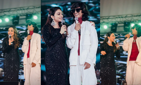 Rimy tomy and kaushik make fire on stage with their singing performance
