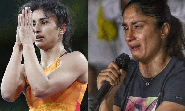Wrestler Vinesh Phogat returns Arjuna Award and Khel Ratna