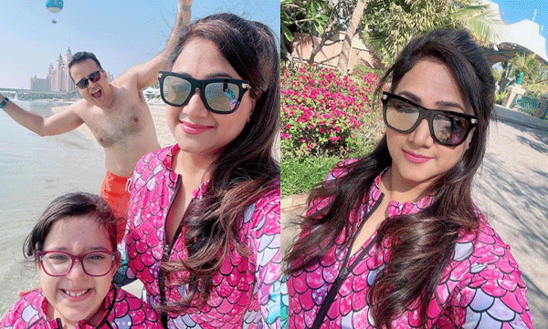 manya-joker-movie-heroine-vacation-trip-in-dubai-with-family-photos