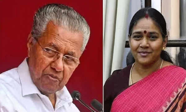 no-doubt-ed-will-inquire-financial-dealings-of-pinarayi-vijayan-cm-of-kerala-says-shobha-surendran-leader-of-bjp