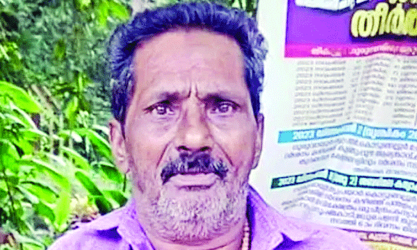 An elderly differently-abled man committed suicide with no means of living