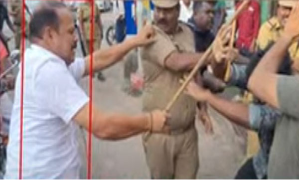 Youth congress attacked by cm's gunman