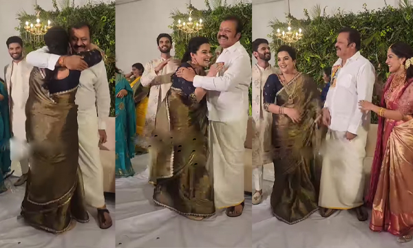 Suresh gopi and shwetha Menon dance video viral