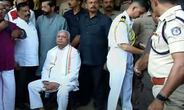 Governor ends his protest