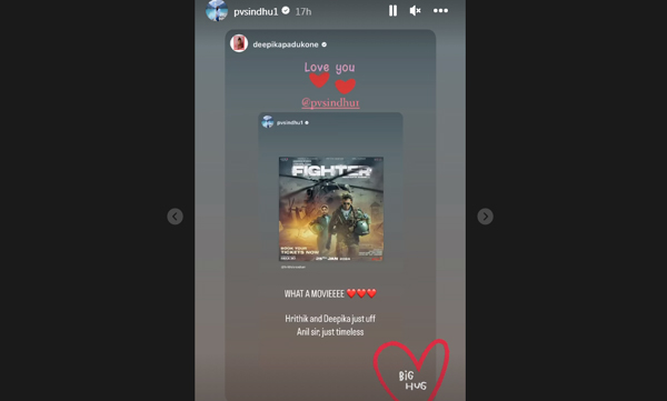 deepika-padukone-reacts-to-pv-sindhus-review-of-fighter-take-a-look