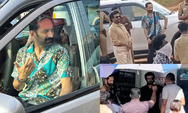 Fahad fasil with rajanikanth in vetteyan movie