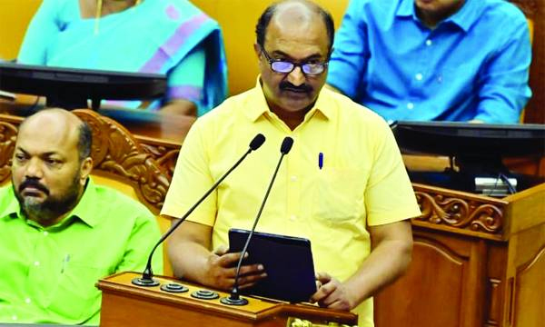 Food Minister publicly expressed his displeasure with the state budget