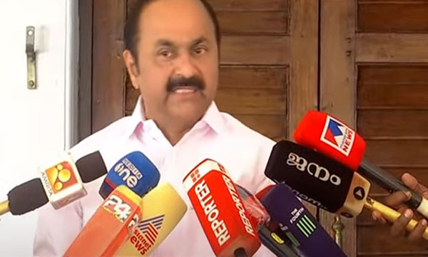 V.D Satheesan against kerala govt