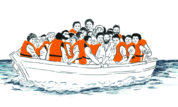 It is concluded that 87 people, including women and children, may have been trapped in the sea