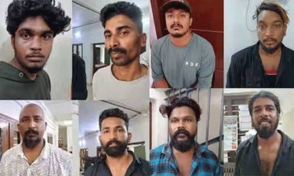 Gathered for the birthday party of a notorious gangster; 10 people including accused in Shan murder case arrested