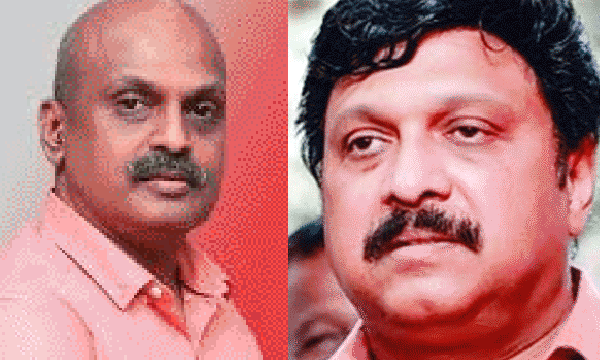 Ganesh Kumar and the commissioner had a fight In the transport minister's chamber