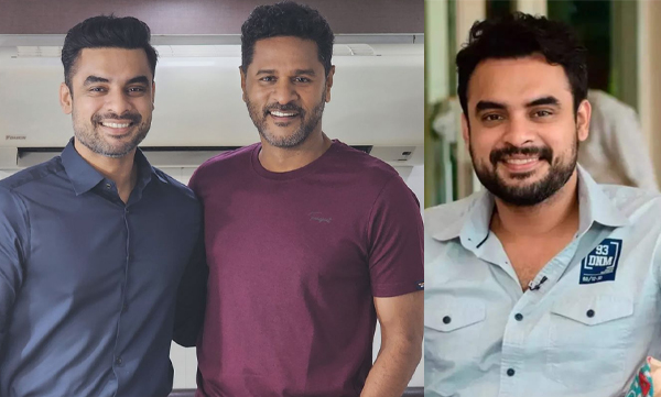 Tovino thomas shares picture with prabhu deva