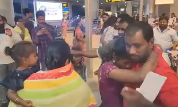5 Telangana Men Reunite With Families After 18 Years In Dubai Jail