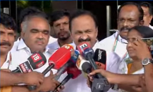 V.D Satheesan to media