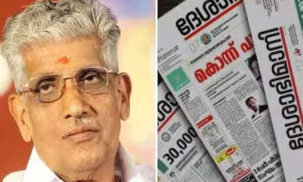 nss-sukumaran-nair-criticized-the-article-published-by-desabhimani-about-mannath-padmanabhan