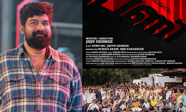 Joju george directoril debut pani movie wrapped up