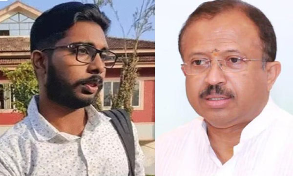 Sidharth's death; MoS V. Muraleedharan to 24 hours strike