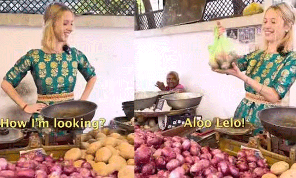 russian-woman-selling-vegetables-in-indian-street-video