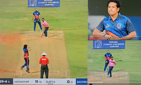 God of Cricket bowling to Nadippin Naayagan, video viral