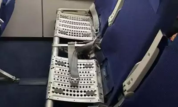 Bengaluru-Bhopal IndiGo flight seat cushions missing
