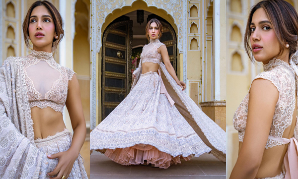 actress-bhumi-pednekar-baby-pibk-lehanga-pictures-viral