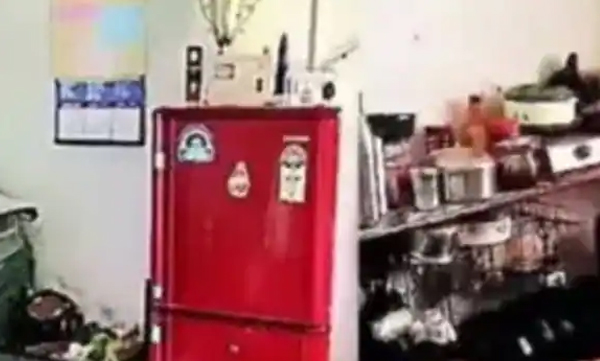 principal-turns-class-room-into-kitchen-and-bedroom-in-bihar