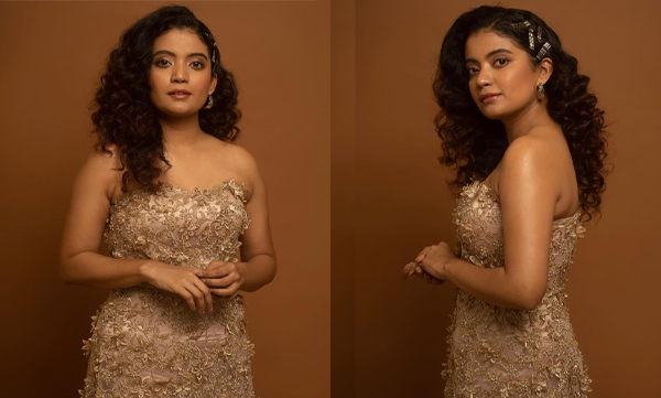Anna Ben stunning look in golden gown, pictures trending