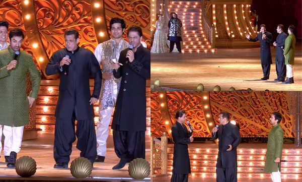 Shah Rukh Khan, Salman Khan, and Aamir Khan's playful banter steals the show