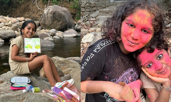 devanandha-exams-over-celebrated-holi-with-friend-vacation-photos