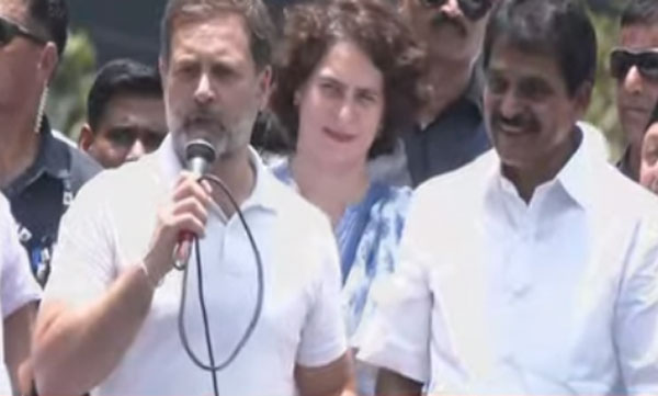 Ragul Gandhi files nomination