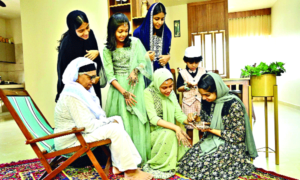 Eid-ul-Fitr marks the end of a month of Ramadan fasting